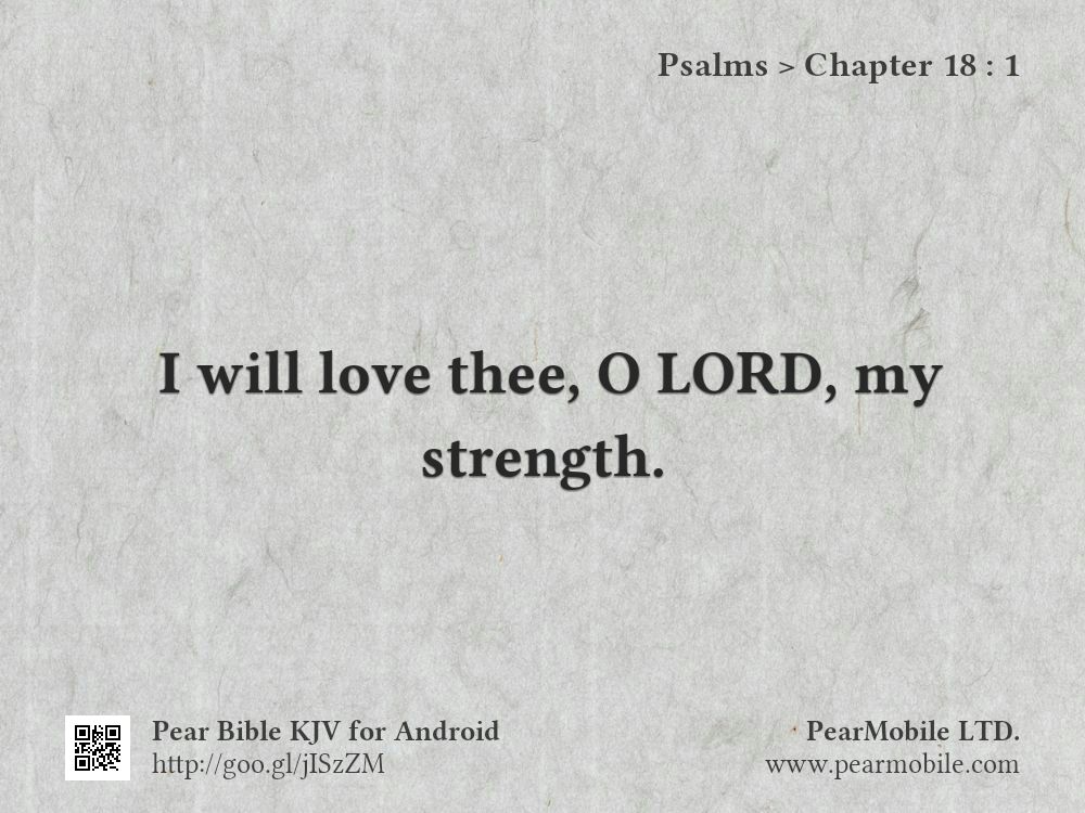 Psalms, Chapter 18:1